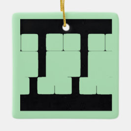 Winterminze 7 | MERRY CHRISTMAS | m3galleryStudio Keramikornament