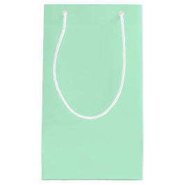 Winterminze, solide Farbe Kleine Geschenktüte