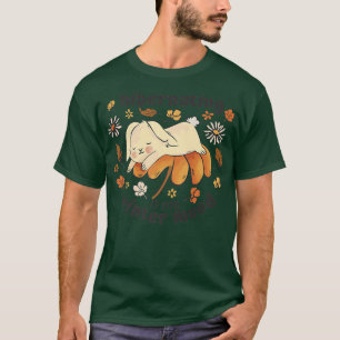 Wintermodus Winterzeit gibt Herbstkaninchen T-Shirt