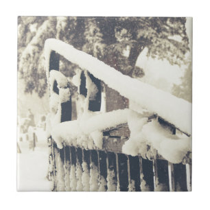 Wintermonatstor Fliese