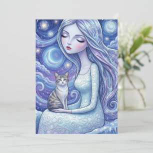 Wintermond-Jungfrau & Silberkatze Fantasy-Urlaub