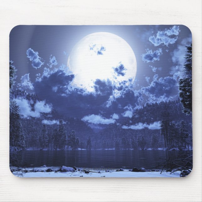 Wintermoon Mousepad (Vorne)
