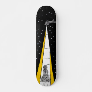 Winternachtsspaziergang Skateboard