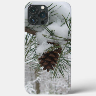Winternaturfotografie von Snowy Pine Branch Case-Mate iPhone Hülle