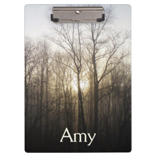 Winternebel Naturfotografie Klemmbrett