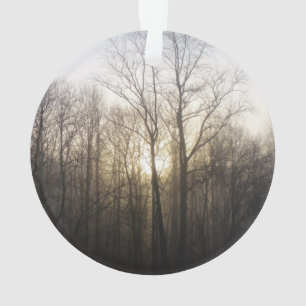 Winternebel Naturfotografie Ornament