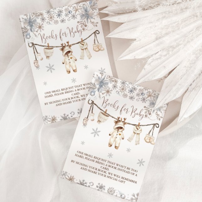 Winterneutrale Kleiderbücher für Baby Begleitkarte (Von Creator hochgeladen)