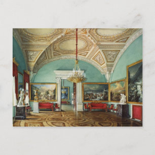 Winterpalast Interieur Postkarte