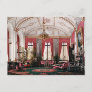 Winterpalast Interieur Postkarte