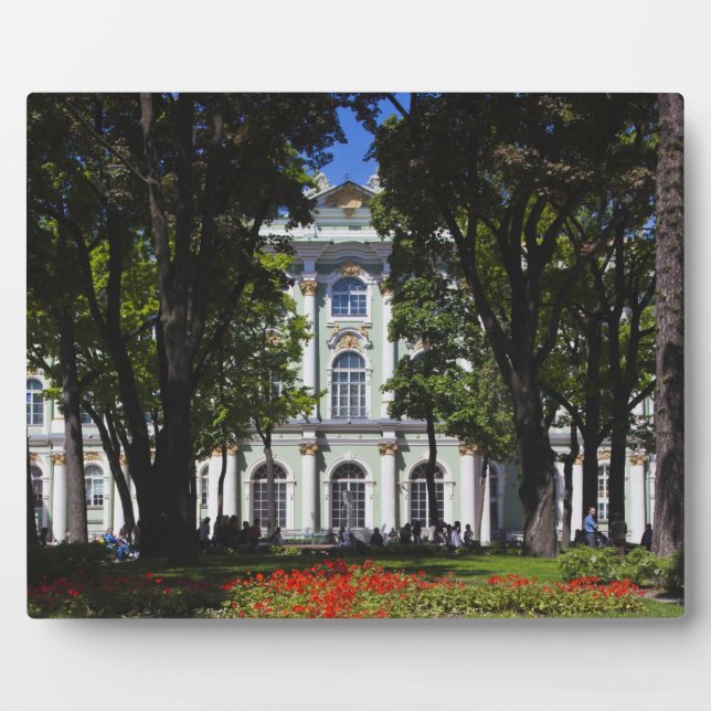 Winterpalast und Museum Hermitage Fotoplatte (Vorderseite)