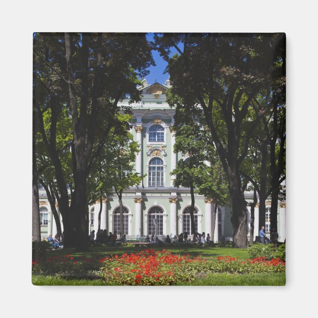 Winterpalast und Museum Hermitage Magnet (Vorne)