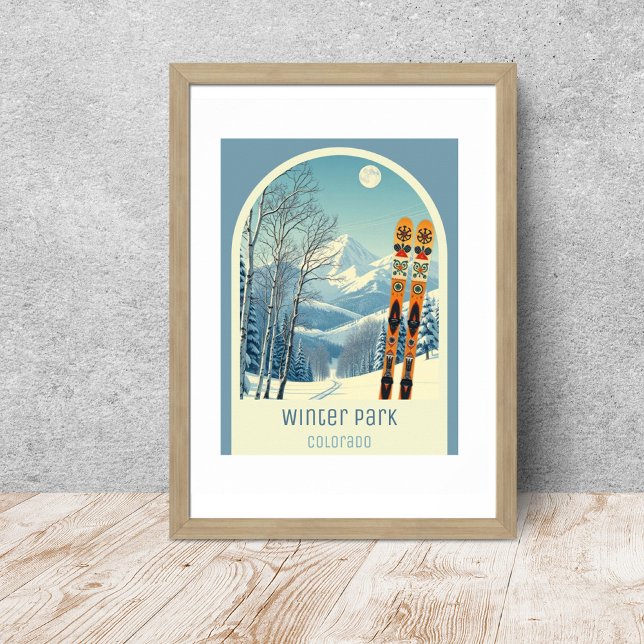 Winterpark Colorado Skigebiet Poster (Von Creator hochgeladen)