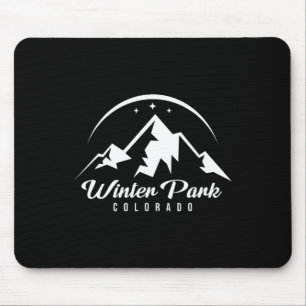 Winterpark Colorado Skigebiet Snowboardin Mousepad