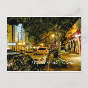 Winterpark Florida Postkarte