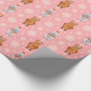 Winterpferde Geschenkpapier