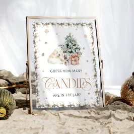 Winterpolarbären schätzen wie viele Kanonen Poster