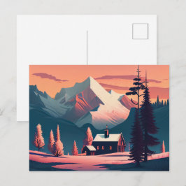 Winterpostkarten Postkarte