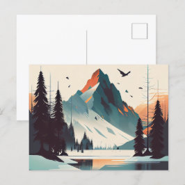 Winterpostkarten Postkarte