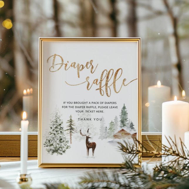 Winterpreisraffinerie für Hirschwald Poster (Von Creator hochgeladen)