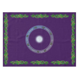 Winterrad des Jahres Tischdecke