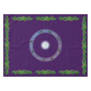 Winterrad des Jahres Tischdecke