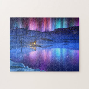 Winterragenbogen-Puzzle Puzzle