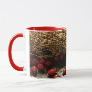 Winter's Arrangment Mug Tasse