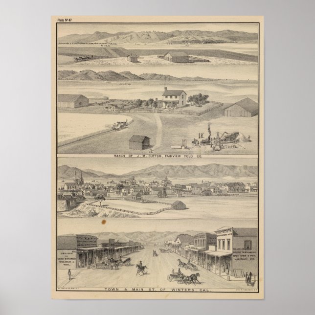 Winters Dutton Ranch Poster (Vorne)