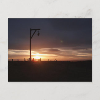 Winters Gibbit Postkarte