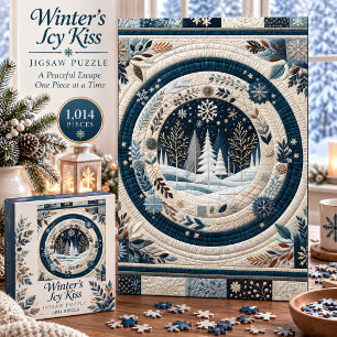 Winter's Icy Kiss 1.014-Teile-Jigsaw-Puzzle Puzzle