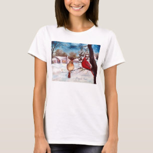 Winters Serenity Kardinal Tshirt