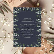 Wintersaison | Botanische Hochzeit von Marine und 