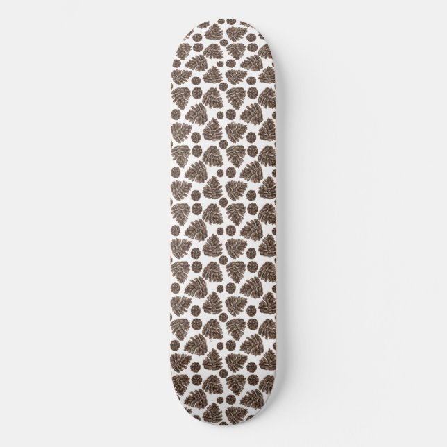 Wintersaison Vibes Skateboard (Vorderseite)