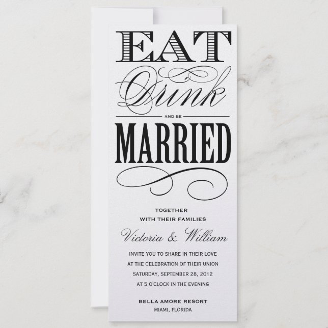 WINTERSCHIMMER-AUSGABE| WEDERINVITATION EINLADUNG (Vorderseite)