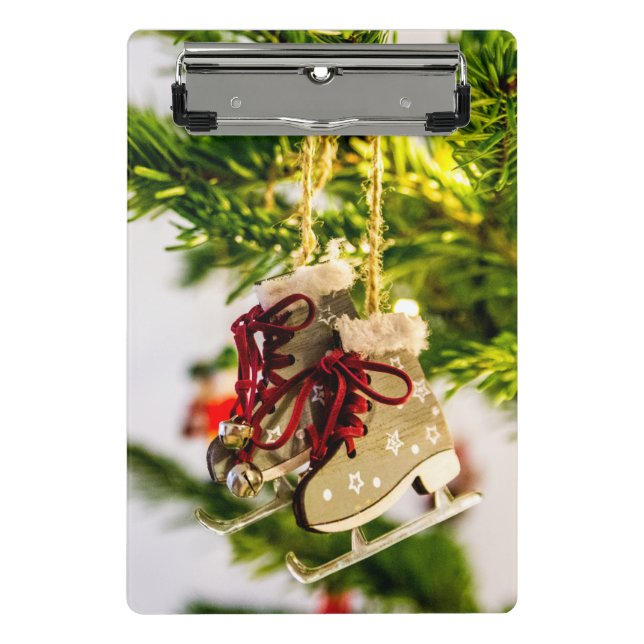 Winterschlaf-Skate Mini Klemmbrett (Vorderseite)