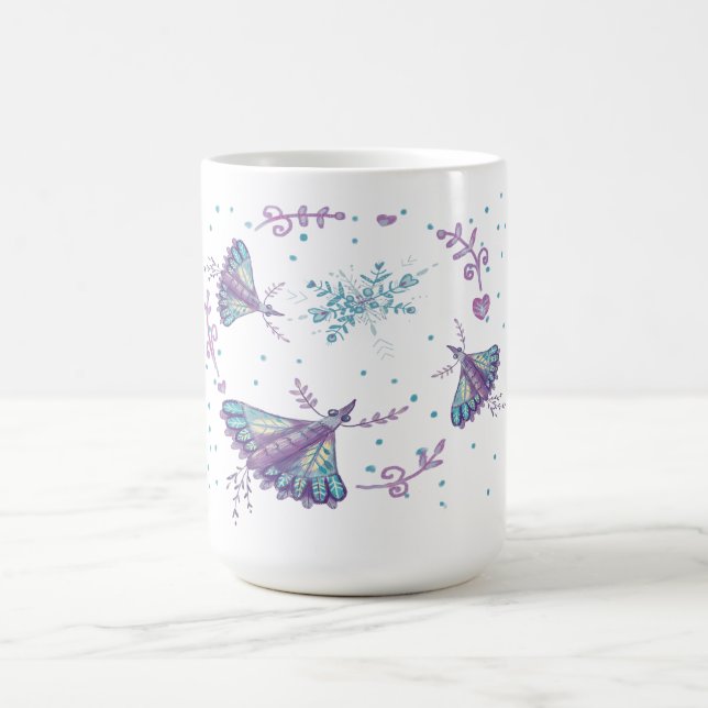Winterschmetterling Kaffeetasse (Mittel)