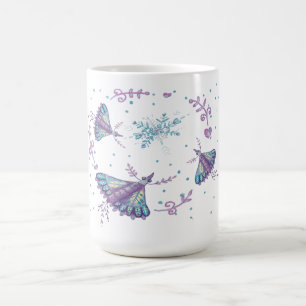 Winterschmetterling Kaffeetasse