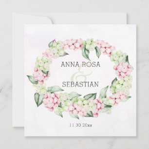 *~* Winterschnee Berry Boho UAWG AR12 QR Hochzeit Einladung