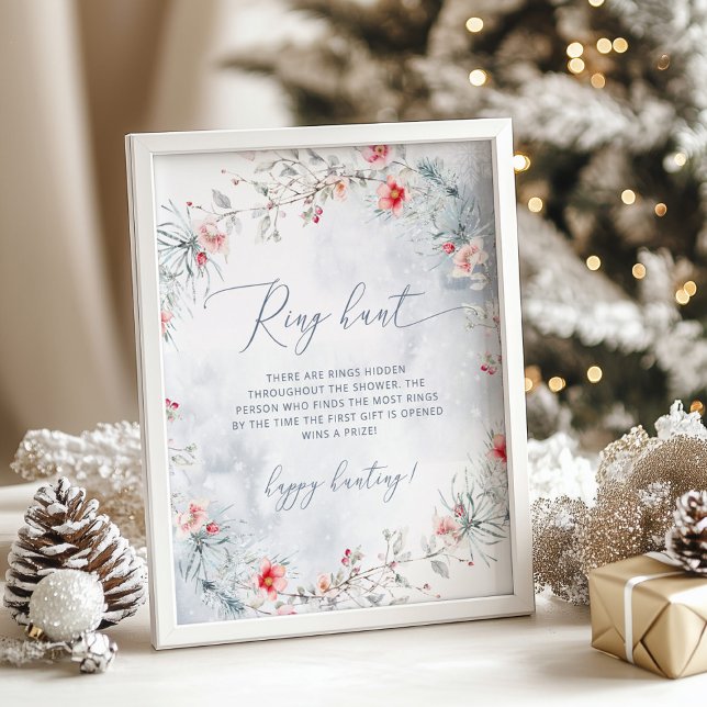 Winterschnee-Brautparty Poster (Von Creator hochgeladen)