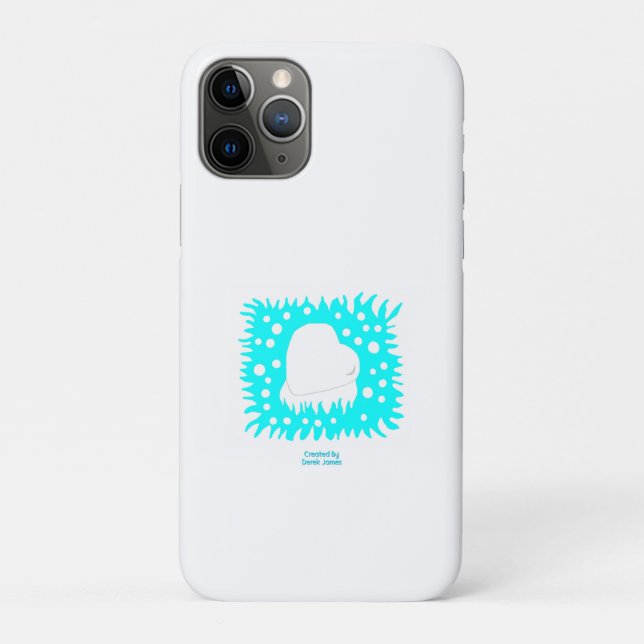 Winterschnee Herz Apple iPhone 11 Pro Fall Case-Mate iPhone Hülle (Rückseite)