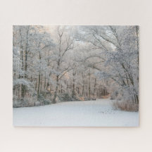 Winterschnee Landschaft, 520 Stücke Jigsaw Puzzle