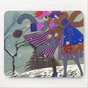 WINTERSCHNEE / MODEKOSTÜMDESIGNER MOUSEPAD