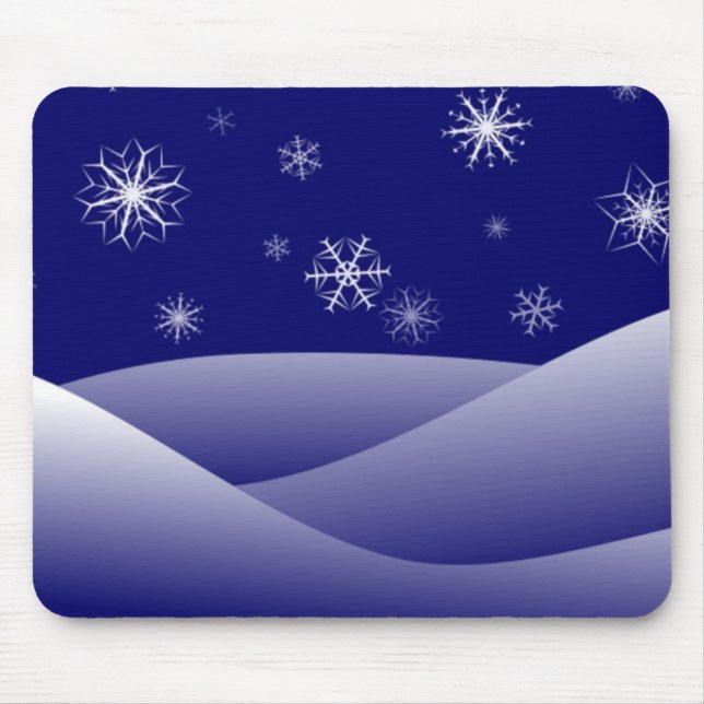 WINTERSCHNEE MOUSEPAD (Vorne)
