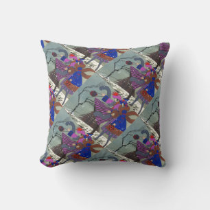 WINTERSCHNEE / SCHÖNHEIT FASHION COSTUME DESIGNER KISSEN