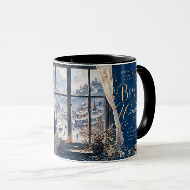Winterschnee Tasse (VorderseiteRechts)