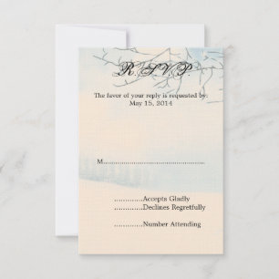 Winterschnee-UAWG RSVP Karte