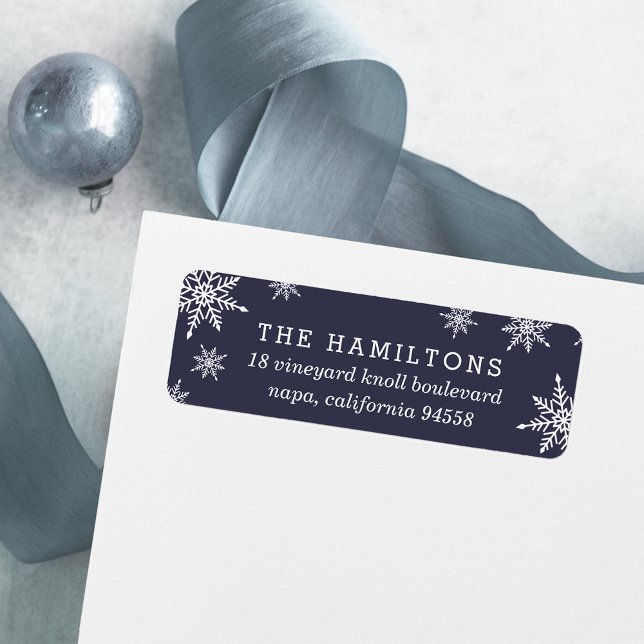 Winterschneefall-Rücksendeadresse (Von Creator hochgeladen)