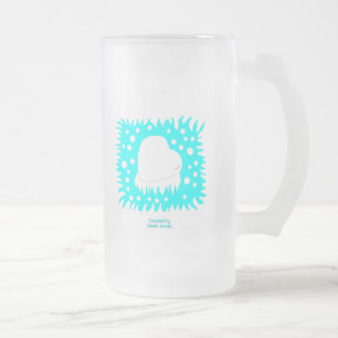 Winterschneefeld Große Mattierte Glass-Tasse Mattglas Bierglas