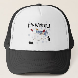 Winterschneeferien Truckerkappe