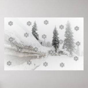 Winterschneefeste Poster